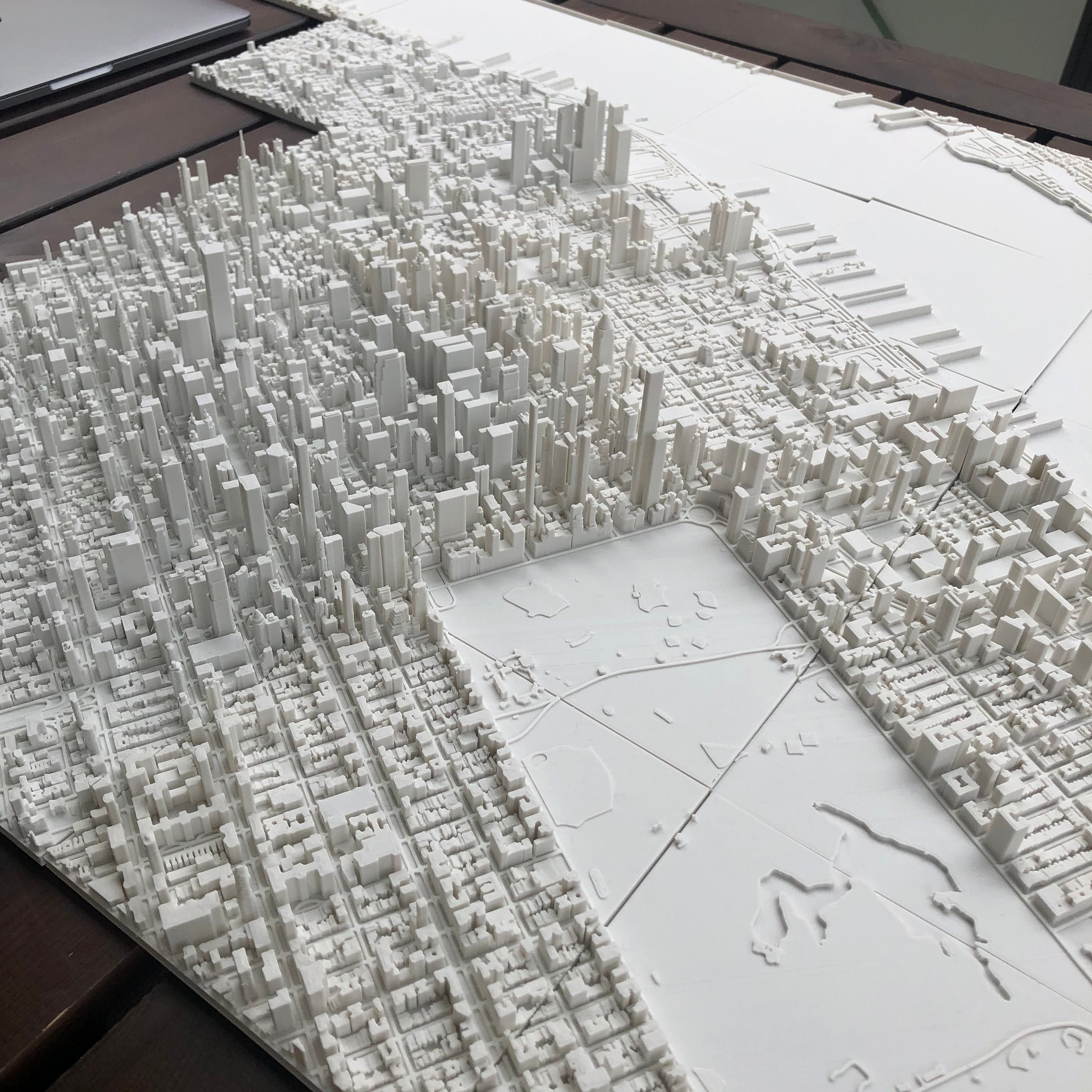 3D マンハッタン | デジタル ファイル | 3D STL ファイル | NYC