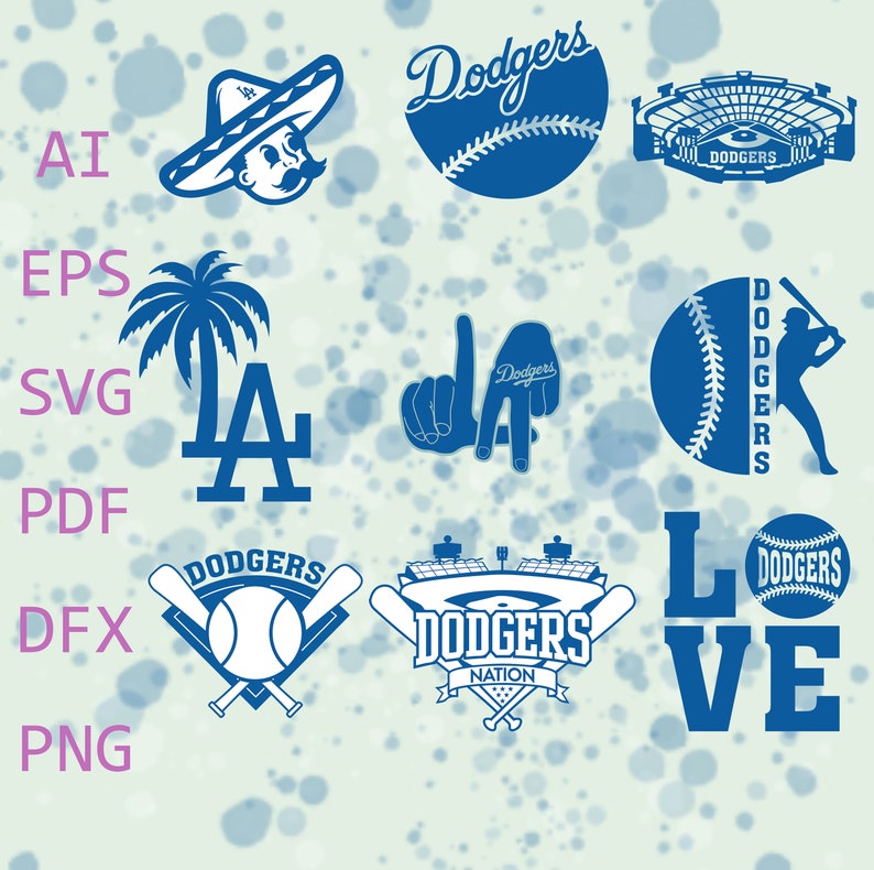 Download Los Angeles Dodgers Kansas City Bundle New Hot 2021 Los Angeles Dodgers Svg Designtrungstore Los Angeles Dodgers Bundle Svg Scrapbooking Papercraft