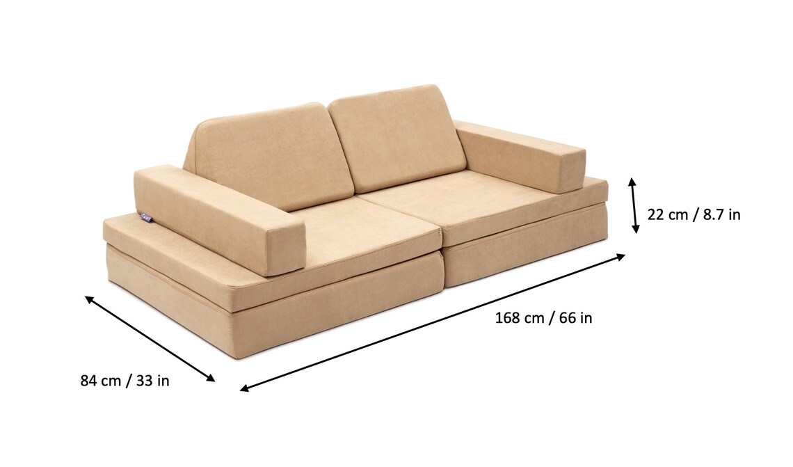 Play Couch for children toddler sofa modular couch Etsy