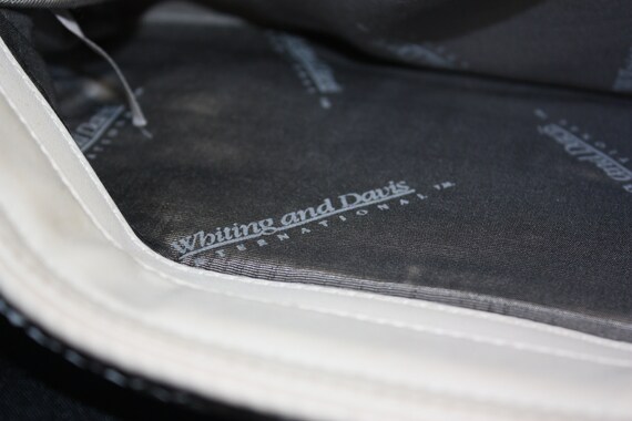 Vintage Whiting and Davis White Metal Mesh Bag - image 5