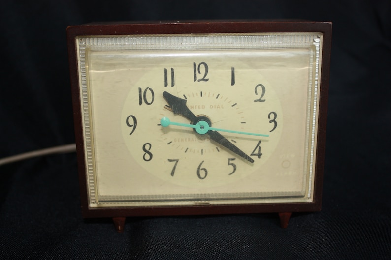 Vintage General Electric Alarm Clock, Model 7271K Etsy