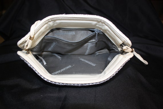 Vintage Whiting and Davis White Metal Mesh Bag - image 4
