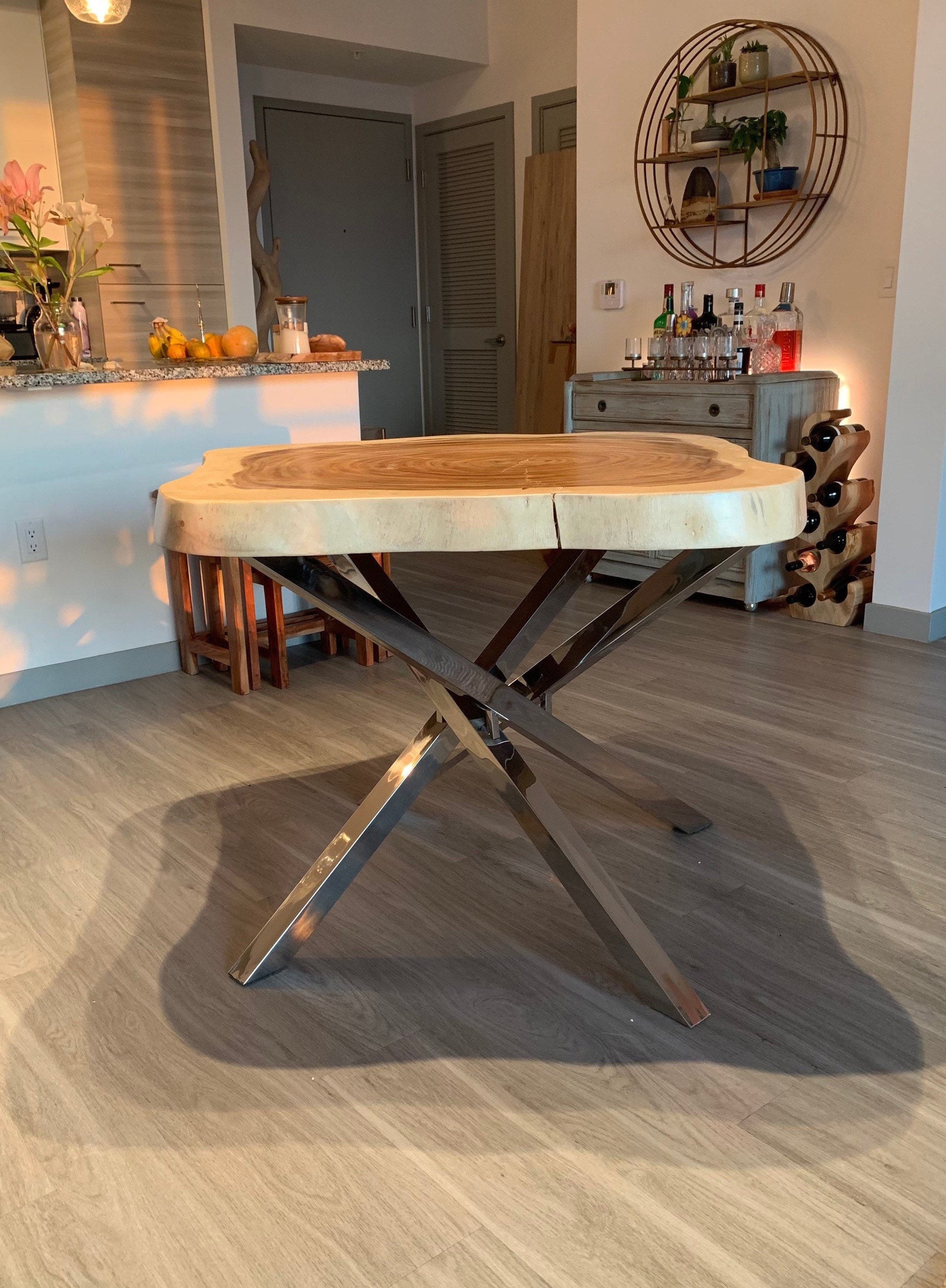 Chrome Spider Table Legs Etsy