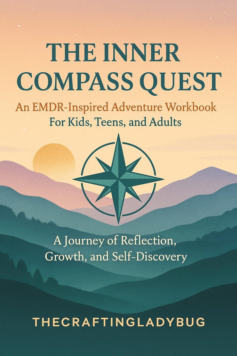 The Inner Compass Emdr-inspired Inner Compass Workbook | Trauma-informed Reflection ...