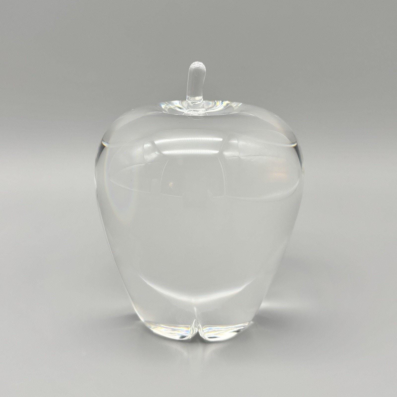 Steuben Glass Apple - Etsy