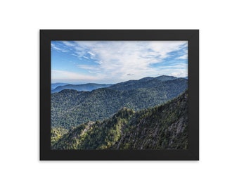 Framed Original Photo Print Great Smoky Mountains Tennessee