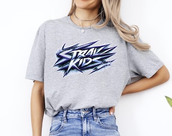 K-Pop Graphic T-Shirt, Stray Kids Style Unisex Tee, Korean Pop Fan Shirt, Trend Streetwear