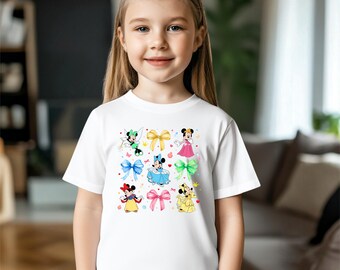 Princess Minnie Mouse Shirt, Disney Kids Minnie Mouse Princess Shirt, Youth Minnie Mouse T-Shirt, Cute Mouse Tee, Princess Coquette Shirt
