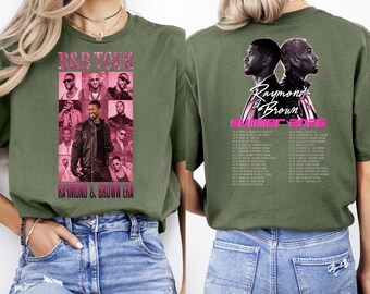 Raymond Brown Tour 2026 Vibes 2026 Shirt, Retro Concert Graphic Tee, Soul Music Streetwear, Unisex T-Shirt