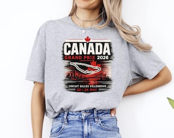 Canada GP 2026 Tote Bag, Montreal Racing Bag, Circuit Track Graphic, Motorsport Fan Gift