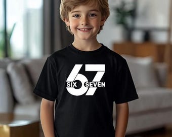 Six Seven Youth T-Shirt, Funny Number Tee