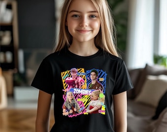 Music Festival Descendants Zombies Tour Concert T-Shirt, Disney Descendants Zombies Youth Tee,The Rise of Red Shirt, Zombies Summer 2025 Tee