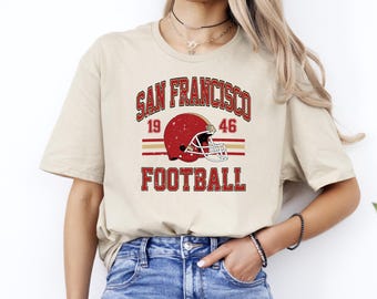 San Francisco Football Shirt, San Francisco Fan Shirt, San Francisco Football T-Shirt, San Francisco Team Shirt,  Game Day Tee