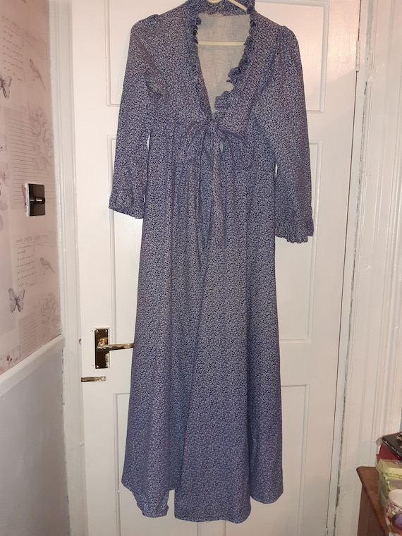 Vintage 1970's Laura Ashley gown