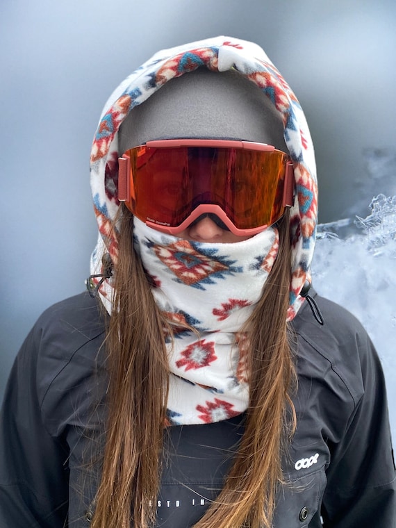 Masque De Ski En Polaire Chaud D'hiver Écharpe À Capuche - Temu Canada