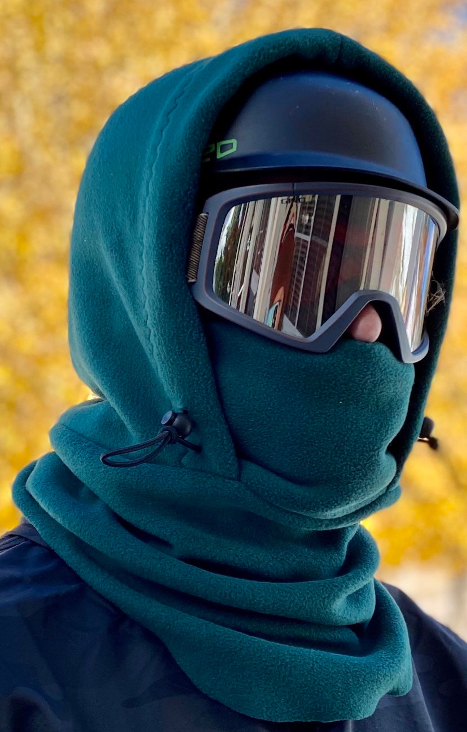 Cozy Fleece Ski Hood Balaclava Snoid Etsy