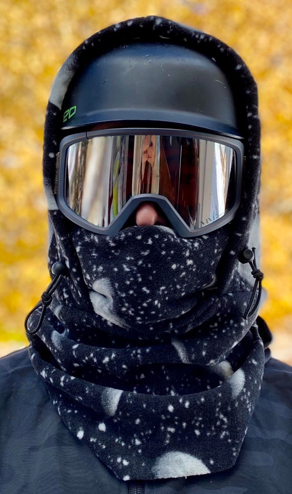 Masque De Ski Polaire Chaud D'hiver 1 Pièce Cagoule Épaisse - Temu Canada