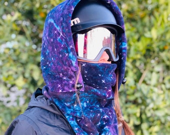 fleece ski hood