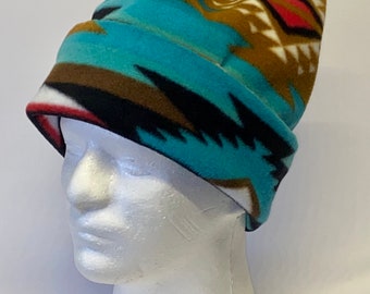 Retro Four Point Beanie - Premium 250gr High- Grade Fleece Handmade cozy retro fleece four point beanie