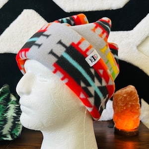 Retro Four Point Beanie - Premium 250gr High- Grade Fleece Handmade cozy retro fleece four point beanie