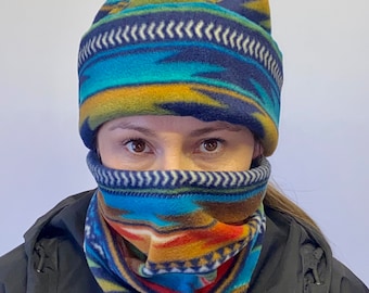 Super cozy fleece neck warmer, neck tube