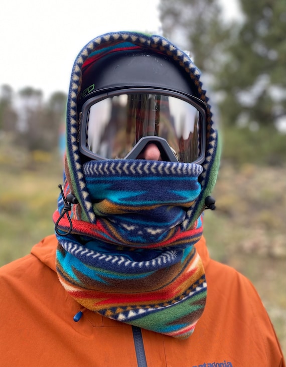 Ski hood deals over helmet