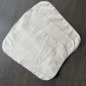 Ricinoljebindor i ekologisk bomull – 3-pack | 100 % USA-odlad bomull | Återanvändbara wellnessbindor 30 x 20 cm