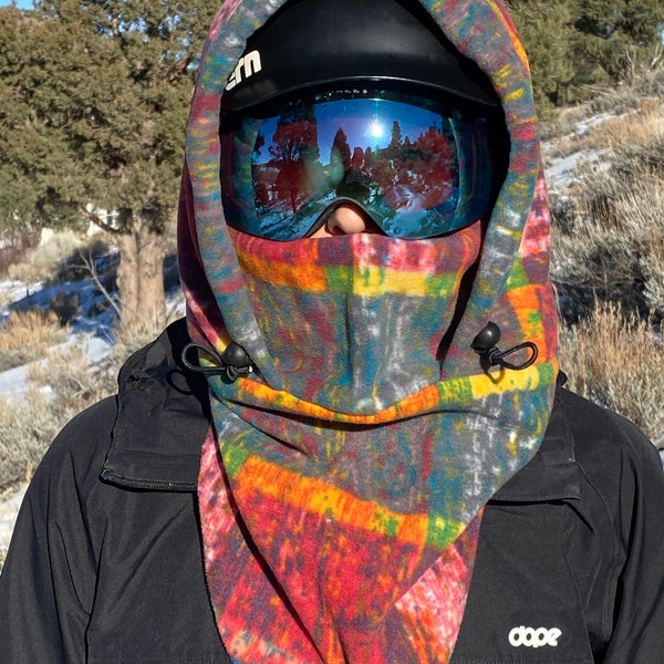 Over Helmet Ski Hood Etsy