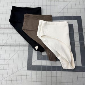 ヘンプオーガニック下着3枚セット｜通気性抜群のレディース下着｜オーガニックコットンフランネルのマチ付き｜無毒性ランジェリー｜柔らかくサステナブルなベーシックアイテム