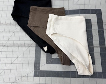 Hemp Organic Underwear 3 Pack | Breathable Women’s Undies | Organic Cotton Flannel Gusset | Non Toxic Lingerie | Soft Sustainable Basics