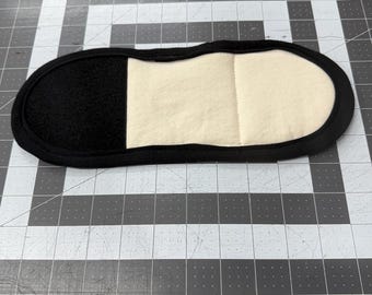 Castor Oil Wrap Extension | 100% Cotton, Handmade | Adjustable Extension for Longer Fit | Natural Wellness Wrap Add-On