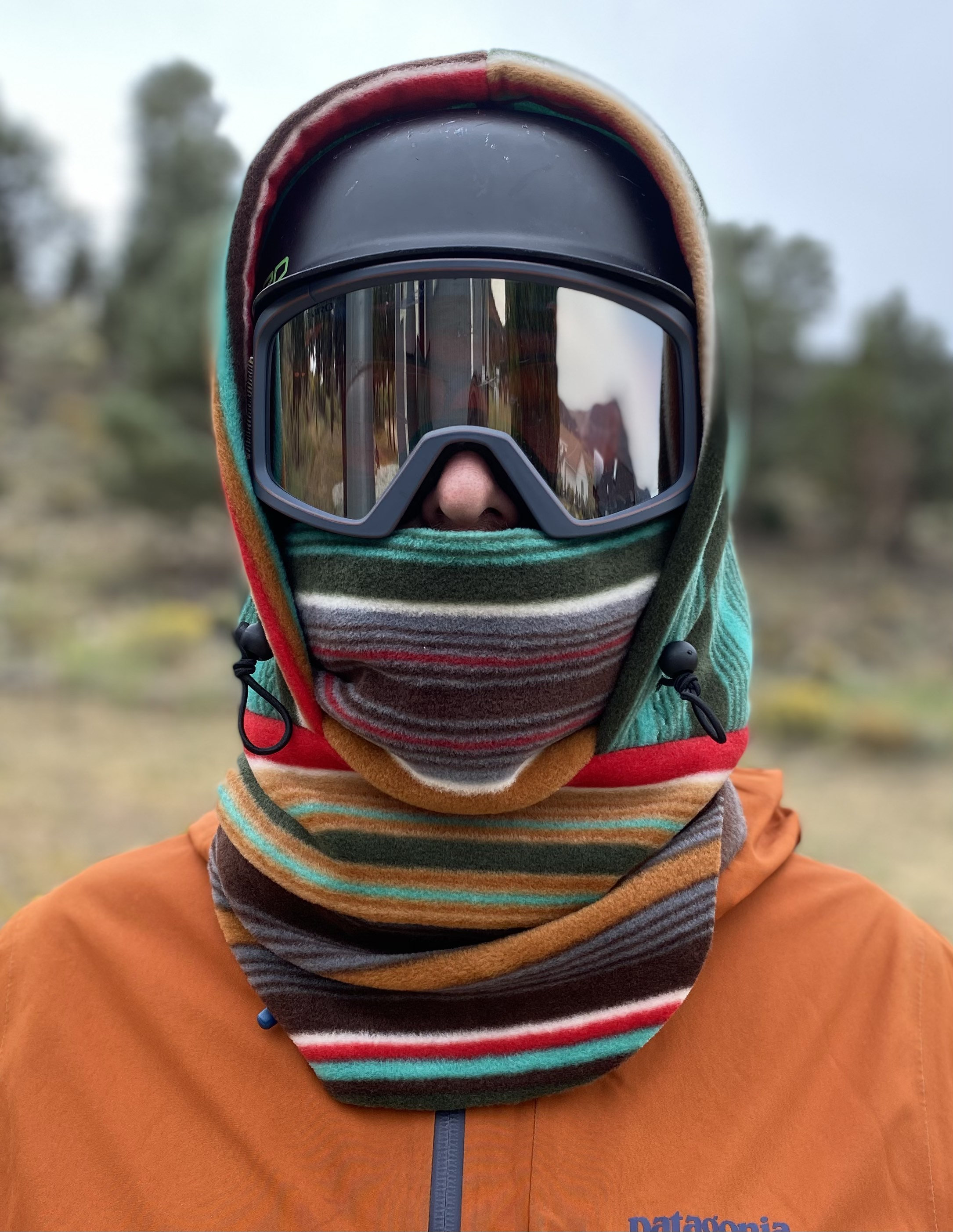 Ski hood over helmet sale