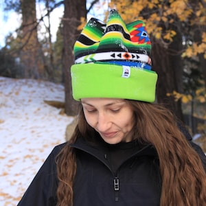 Retro Four Point Beanie - Premium 250gr High- Grade Fleece Handmade cozy retro fleece four point beanie