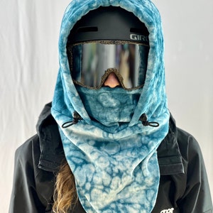 Fleece Ski Hood, Helmet Hood, Balaclava, Snoid super warm and cozy!  Sizing options available below!