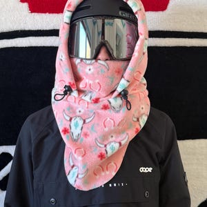 ¡Capucha de esquí de polar, capucha para casco, pasamontañas y protector solar súper cálidos y cómodos! ¡Opciones de tallas disponibles a continuación!
