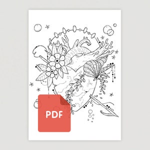 Coloring Page (PDF) &quot;La Petite Sirène, Un Amour Interdit, Selection 10&quot;