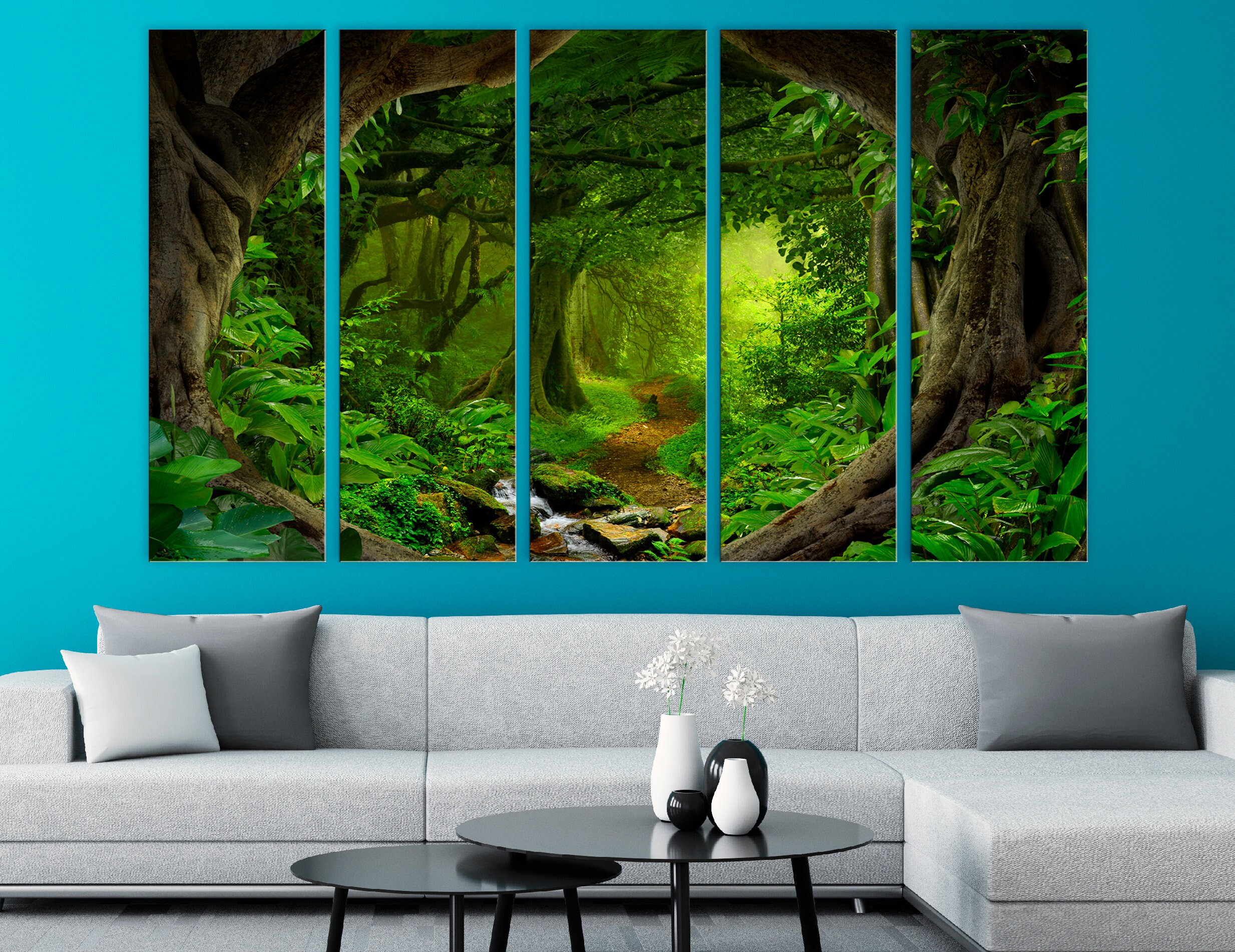 Tropical Jungle Photo Nature Print Nature Art Jungle Etsy