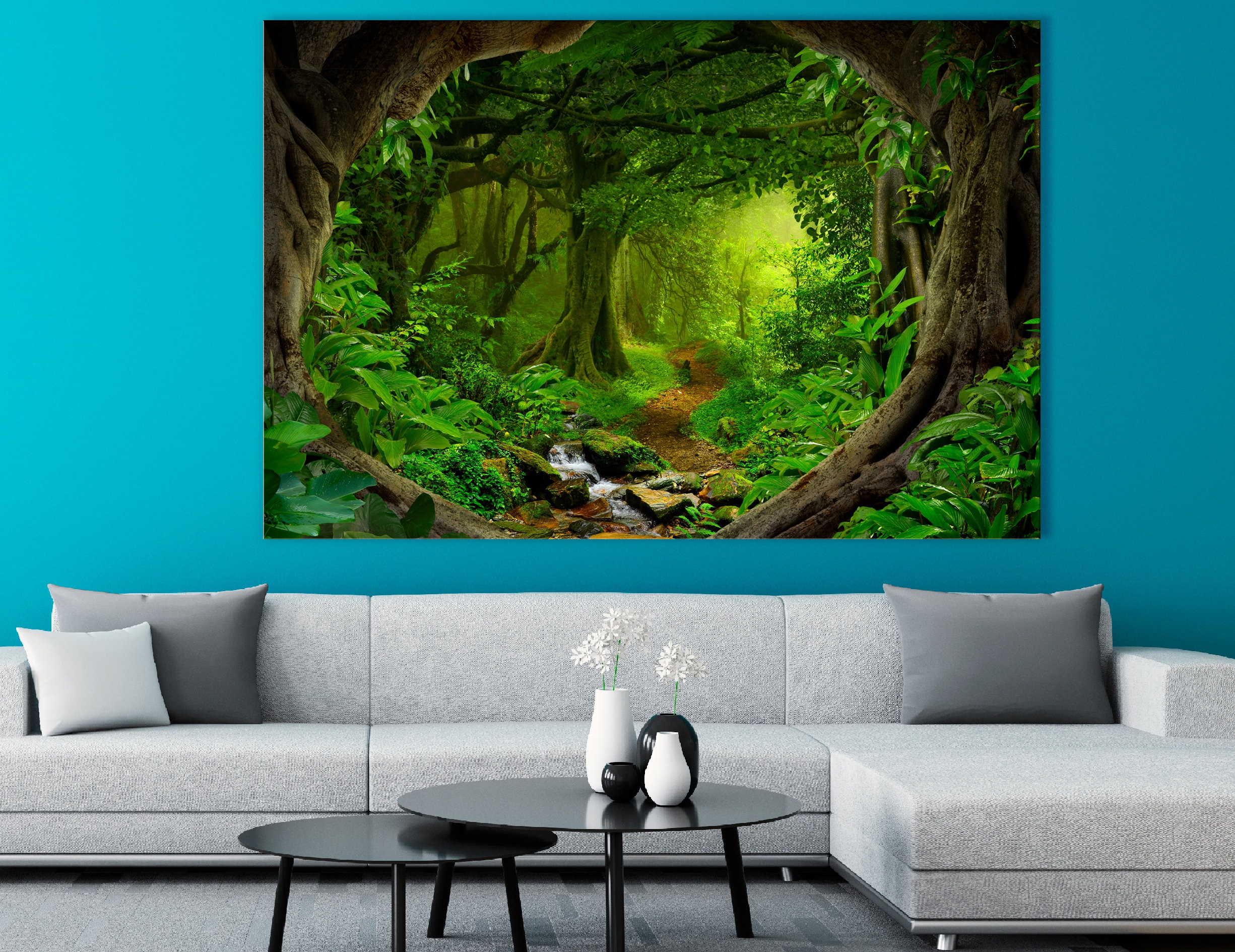 Tropical Jungle Photo Nature Print Nature Art Jungle Etsy