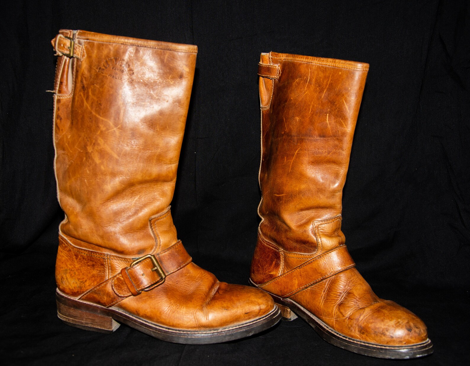 Vintage Buttero Boots Made Italy Men 11.5 Etsy