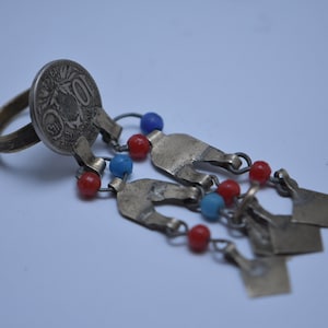 Old Berber Ring Coins Silver -  Draa Valley 1920s
