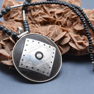 Tuareg Necklace Ebony Silver