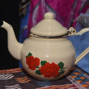 Tuareg Teapot Normal , Berber Nomades Teapot , Sahara Western Teapot