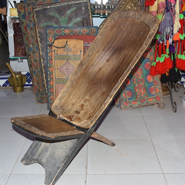African Chair Etsy
