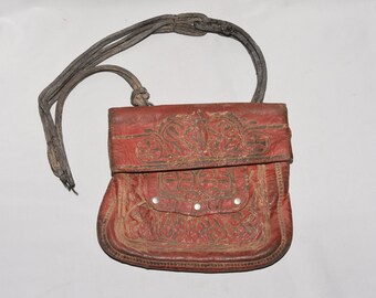 Old Berber Bag Wallet Vintage 1920s