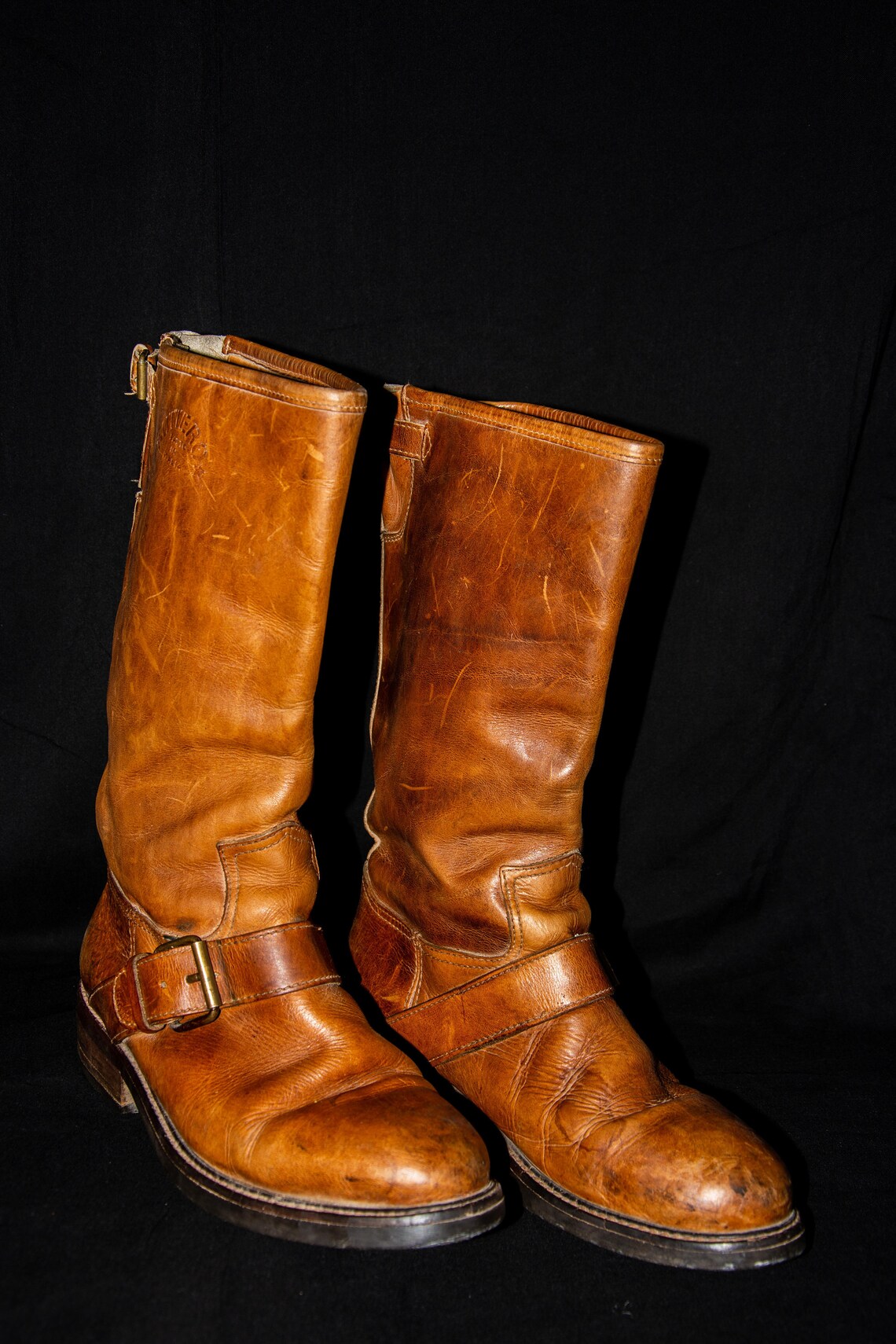 Vintage Buttero Boots Made Italy Men 11.5 Etsy