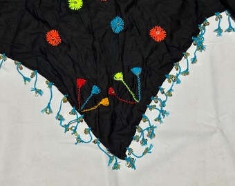 Foulard Berbère Amazigh Berber Parure Foulard Tasabnit Ait Atta