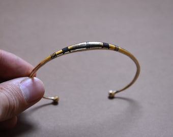 Tuareg Handmade Cuff , Ethnic Tuareg Bracelet