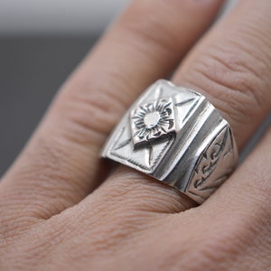 Antique Berber Ring , Vintage Berber Ring Silver