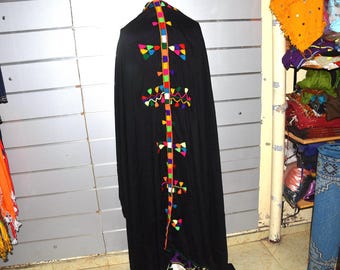Berber Embroidered Headgear – vally draa tafilallet – ait ataa dress , Mhamid, Morocco