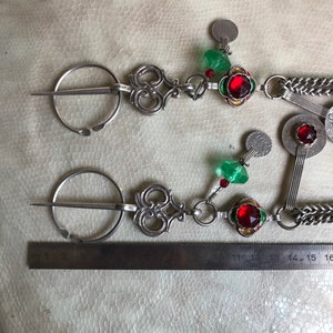 fibule berbère en argent fibule argnet ancienne tres bon etat